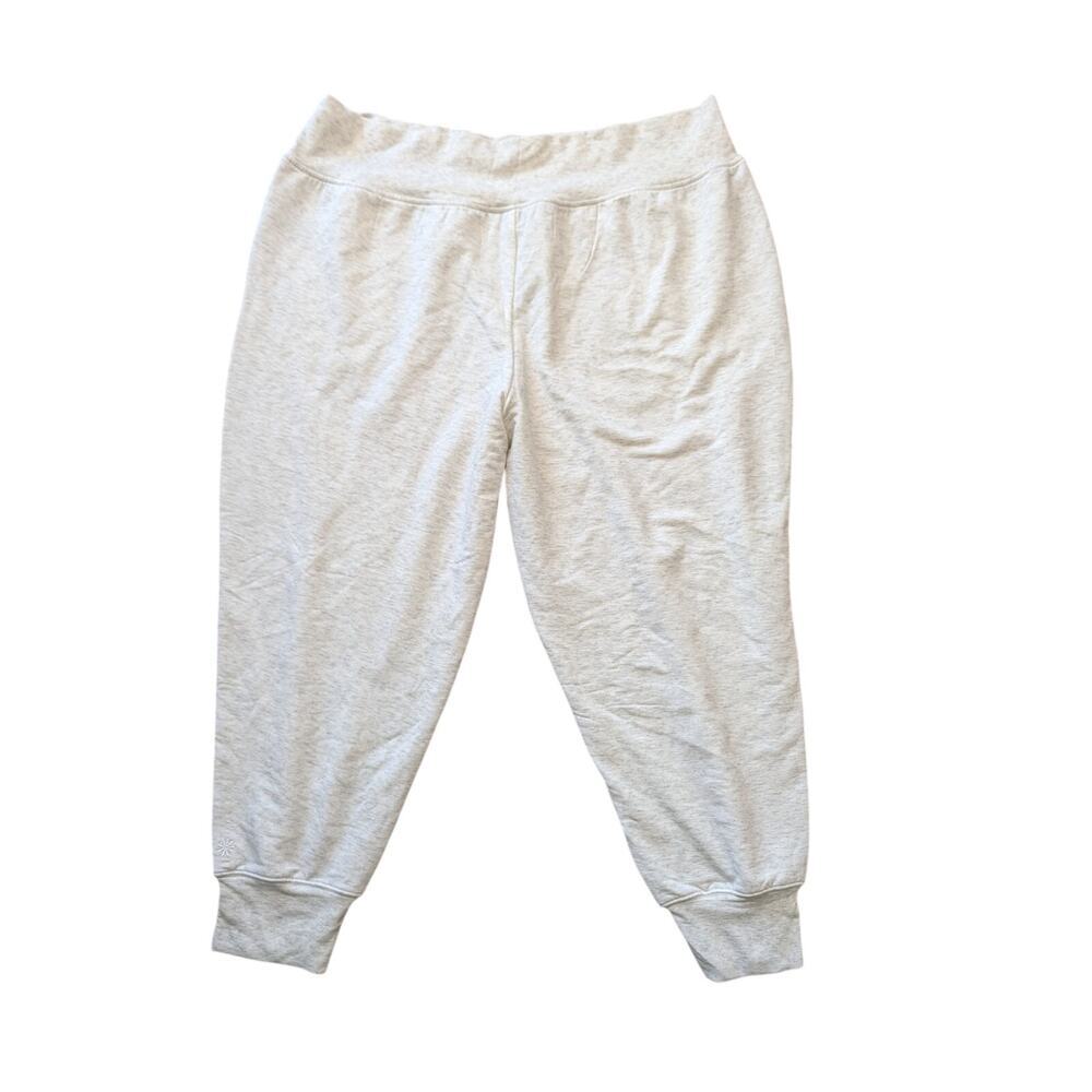 ATHLETA WOMEN'S sweatpants WHITE/CREAM, size 2X, SOFT & COZY! NWT